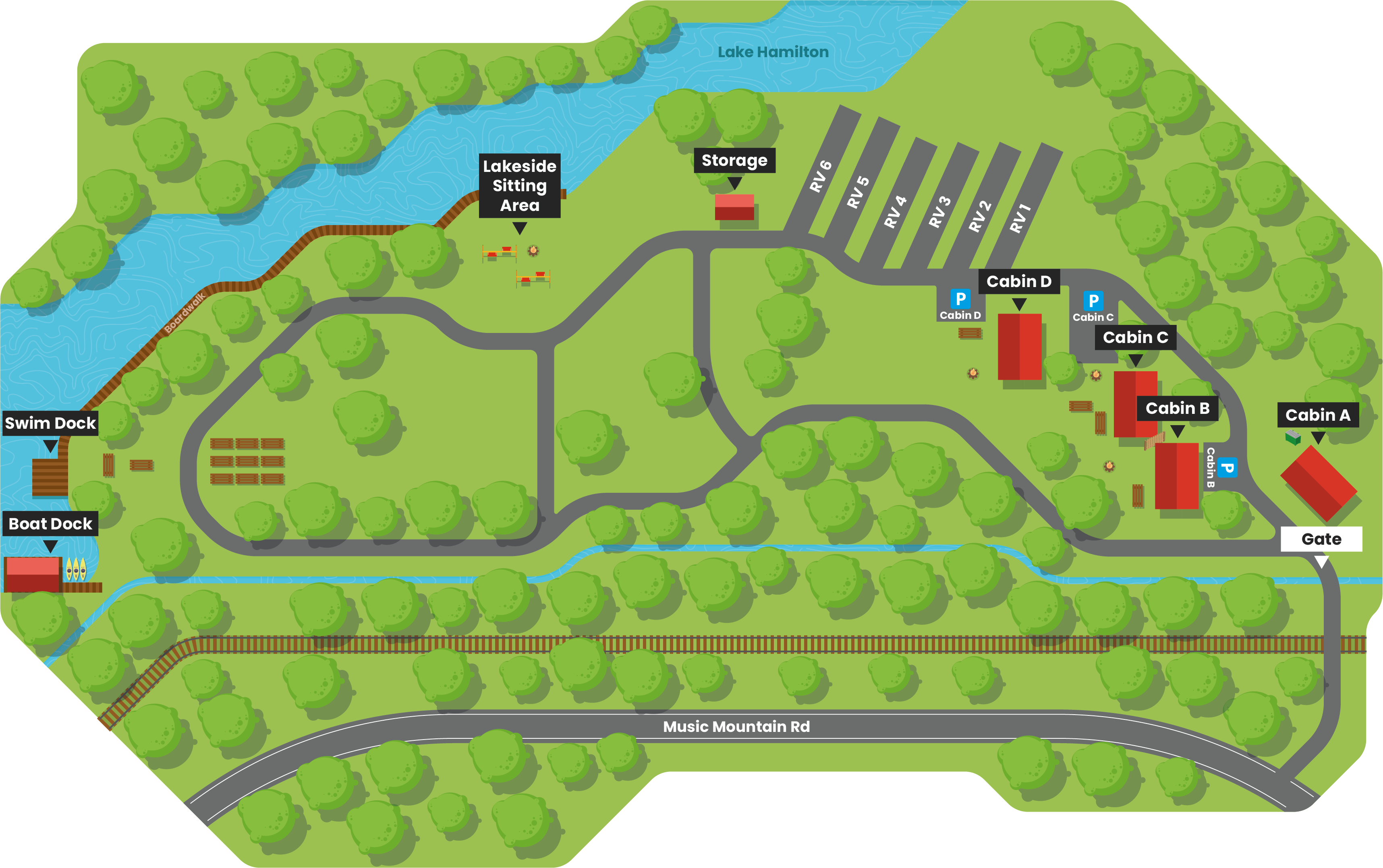 Music Mountain Map 8.18.23